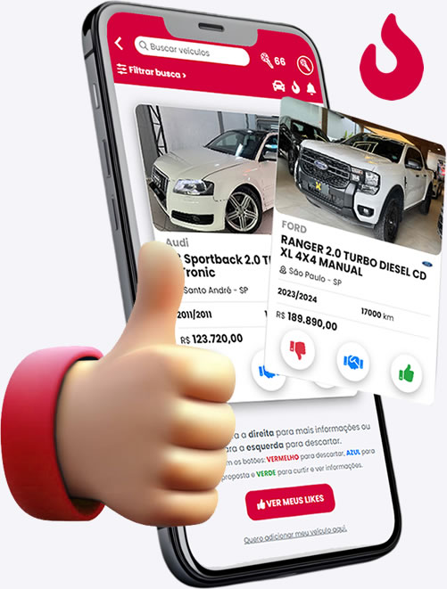 O novo tinder de veículos da internet